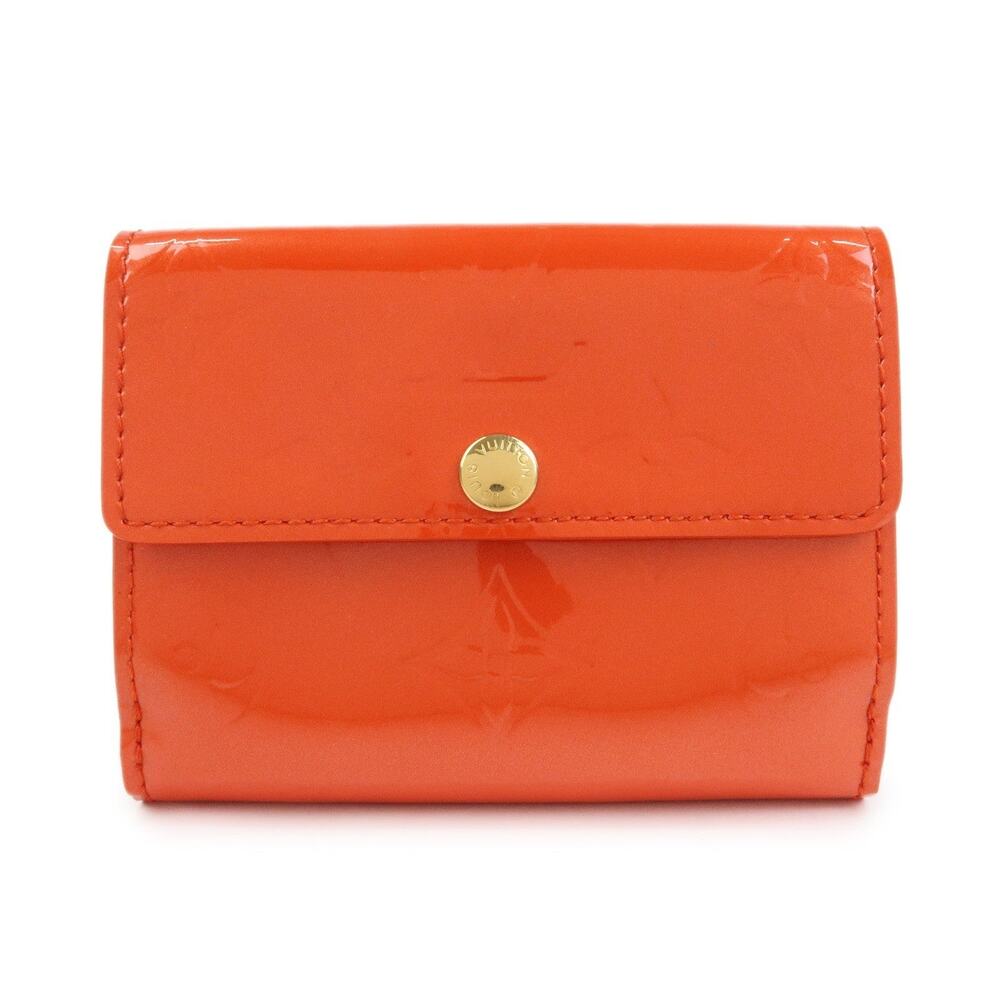 Louis Vuitton Monogram Vernis Ludlow Wallet Orange